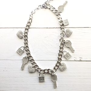 Sassy Jones Amore Link Necklace